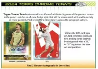 2024 Topps Chrome Tennis Hobby 2