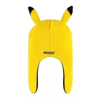 Fleecová čepice přes uši Pokémon Pikachu