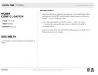 2023 Panini One NFL Football Hobby 5
