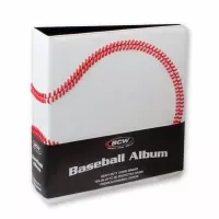 Krouzkove album BCW Collectors Baseball Album - Premium White s obalem