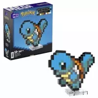 Pokemon stavebnice Mega - Squirtle Pixel Art s krabici