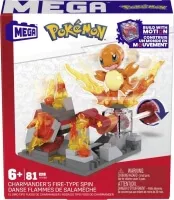 Pokemon stavebnice MEGA - Dobrodruzstvi - Charmander s ohnivym typem krabice