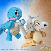 Pokemon stavebnice Mega - Squirtle a Cubone dva pokemoni