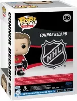 POP figurka NHL 96 - Connor Bedard (Chicago Blackhawks) krabicka zezadu
