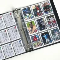 Krouzkove album BCW Baseball - Black s kartami