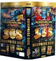 Adventný kalendár Panini FIFA Adrenalyn 2024/2025 vonkajšie balenie futbalových kariet