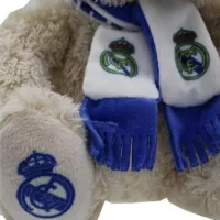 Plyšový medveď vo farbách FC Real Madrid