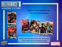 2023 Upper Deck Allegiance Avengers vs X-Men Hobby 3