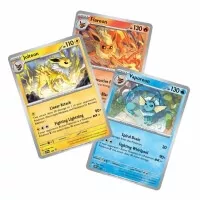 Pokémon Prismatic Evolutions Poster Collection promo karty