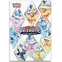 Pokémon prismatic evolutions - obojstranný plagát s 