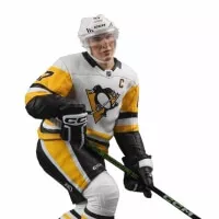 Figúrka NHL - Sidney Crosby (Pittsburgh Penguins) detail - platinová edícia