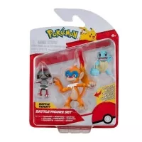 Pokémon Battle Figure 3-Pack - Pawniard, Monferno a Squirtle