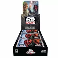 Zberateľské karty Star Wars Chrome Galaxy 2024 od spoločnosti Topps
