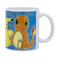 Keramický hrnček Pokémon - Eevee, Pikachu, Charmander