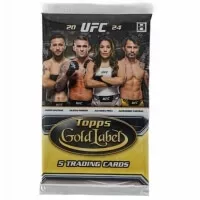 Hobby balenie zberateľských kariet Topps Gold Label UFC