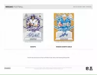 2024 Panini Mosaic NFL Football Blaster Box - obsah balenia 2
