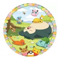 Ravensburger kruhové puzzle Flowery Pokémon