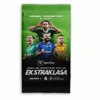 Futbalové karty Ekstraklasy 2024-2025 Hobby balíček 1. séria