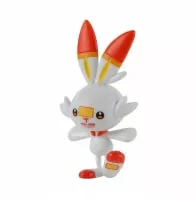 Pokémon Clip and Go Quick Ball - figúrka Scorbunny