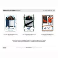 2024 Panini National Treasures Baseballové karty Hobby Box