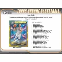 2024-2025 NBA karty Topps Chrome Basketball Hobby Box