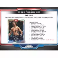 Topps UFC Chrome Blaster Box 2025 - Zberateľské karty MMA