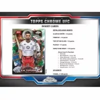 Topps UFC Chrome Blaster Box 2025 - Zberateľské karty MMA
