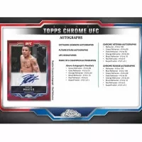 Topps UFC Chrome Blaster Box 2025 - Zberateľské karty MMA