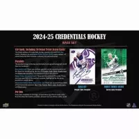 2024-2025 NHL Upper Deck Credentials Hockey Hobby Balíček