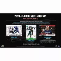 2024-2025 NHL Upper Deck Credentials Hockey Hobby Box