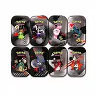Pokémon Black Bolt a White Flare Unova Mini Tin Box - 8x Mini Tin - art set