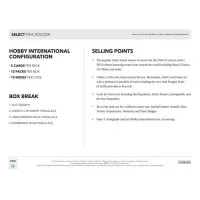 2024-2025 Panini Select FIFA Fotball International Hobby Box
