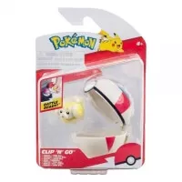 Pokémon Clip and Go Timer Ball - figúrka Fidough