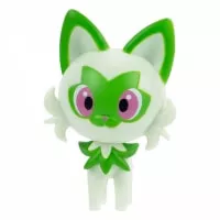 Pokémon Clip and Go Poké Ball - figúrka Sprigatito