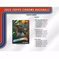 2025 Topps Chrome Baseball Hobby Jumbo Box