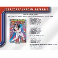 2025 Topps Chrome Baseball Mega Box