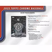 2025 Topps Chrome Baseball Mega Box