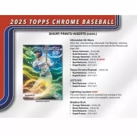 2025 Topps Chrome Baseball Hobby Jumbo Box