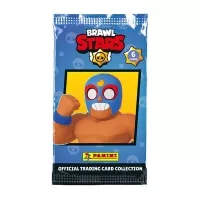 Štartovacia sada obsahuje 4 balíčky kariet Brawl Stars (balíčky majú rôzne témy)