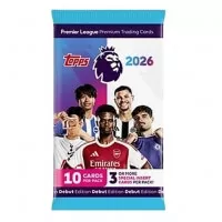 2025-2026 Topps Premier League Soccer Booster balíček - Futbalové karty