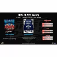 2025-2026 NHL Upper Deck MVP Retail Package - Hokejové karty