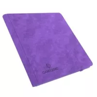Fialový kartový album Gamegenic Prime s 24 vreckami