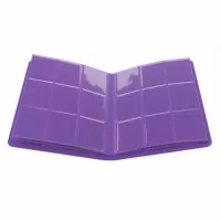 Fialový kartový album Gamegenic Prime s 18 vreckami