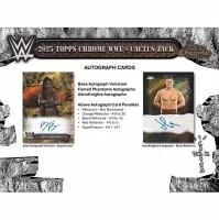 2025 Topps Chrome WWE Wrestling Hobby Box