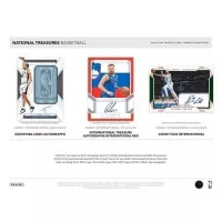 2024-2025 Panini National Treasures Basketball Hobby Box International
