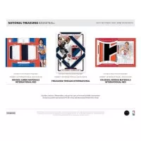 2024-2025 Panini National Treasures Basketball Hobby Box International