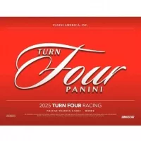 2025 Panini Turn Four Racing Hobby Box - pretekárske karty Nascar