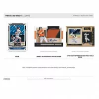 2025 Panini Three and Two Baseball Hobby Box - zberateľské karty