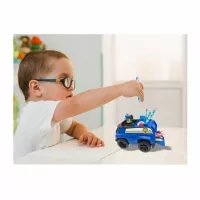 Figúrka Paw Patrol Chase s policajným autom - kresliaca sada