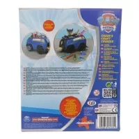 Figúrka Paw Patrol Chase s policajným autom - kresliaca sada